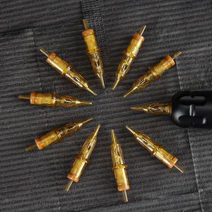 Ambition Glory Caja de 20 Piezas 0.25-0.3-0.35mm RL M1 RM <span class=keywords><strong>RS</strong></span> Aguja de Tatuaje <span class=keywords><strong>Cartucho</strong></span> de Tatuaje Desechable Profesional para Artistas de Arte Corporal - Product Image 5