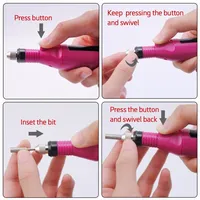 Machine à ongles électrique professionnelle rechargeable Kaimanrui 30000 tr/min pour manucure et polissage de gel – Sourcing B2B