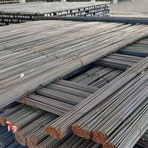 Pasokan Pabrik Baja Tulangan Harga Murah Grosir 6MM 8MM 10MM 12MM Batang Baja Berulir Reber Batang Baja Karbon - Product Image 5