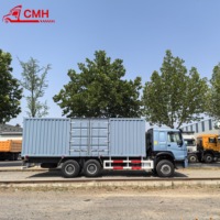Sinotruk Howo 8x4 12 roues Fast Gear Diesel Carburant Euro 2/3 Conteneur Cargo Van Truck