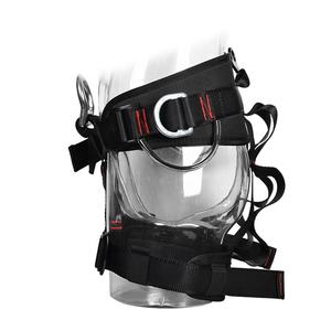 สายรัดแบบครึ่งตัวพร้อมห่วงรูปตัว D 3ตัวและห่วงเหล็กรูปตัว D สำหรับการปีนเขาและเข็มขัดนิรภัยโพลีเอสเตอร์สำหรับป้องกันเอวในฤดูใบไม้ร่วง - Product Image 3