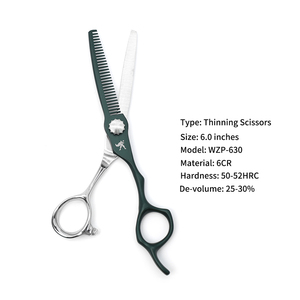 <span class=keywords><strong>Tijeras</strong></span> de Peluquería Profesionales VICHICOO de 6 Pulgadas, Hoja Recta Afilada de Acero, <span class=keywords><strong>Tijeras</strong></span> de Corte de <span class=keywords><strong>Pelo</strong></span> Verdes, <span class=keywords><strong>Tijeras</strong></span> de Barbero - Product Image 5