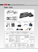 Professionnel KRM183 hydraulique de 15 tonnes à benne basculante Avec Bon Service