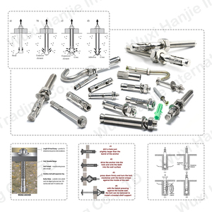 Ancre à tige filetée fiable en acier inoxydable SUS304 pour ensembles de supports sécurisés - Product Image 6