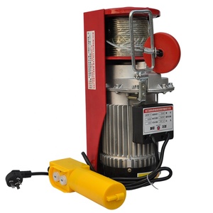 Monte-charge <span class=keywords><strong>électrique</strong></span> avec <span class=keywords><strong>télécommande</strong></span> <span class=keywords><strong>sans</strong></span> <span class=keywords><strong>fil</strong></span>, 500kg, petit câble métallique, chaîne, <span class=keywords><strong>treuil</strong></span> pour Construction, en vente, prix d'usine - Product Image 2