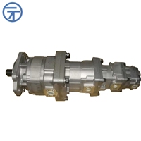 Pompe à engrenages hydraulique BUER 705-56-36082/705-56-36080 de haute qualité, emballage neutre, pour pelle sur chenilles WA250PZ-6/WA250-6, garantie 1 an