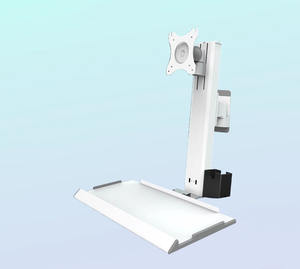 Klasik beyaz T8-MA00KB yeni duvara monte tıbbi monitör standı hasta monitör kolu için hastane alüminyum alaşım braketi - Product Image 6