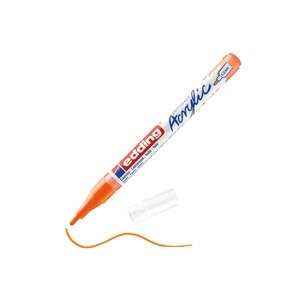 Marqueur acrylique edding 5300 dünn neonorange - Product Image 2