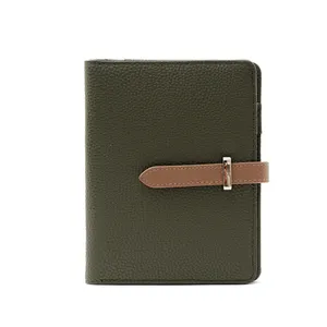 Индивидуальный кожаный бумажник для паспортов, держатель для семейных путешествий, органайзер для документов, Обложка для паспортов, зеленый цвет