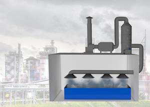 Sistema de Lavado para el Tratamiento de Gases de Escape de Vapores Ácidos para el Control de la Contaminación del Aire - Product Image 5
