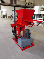 Máquina de entrelazado manual hidráulico de QTY2-20, peso ligero, común, Simple, barata
