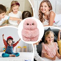 Baby-Reisespielzeug Plüschtier-Puppe |   Kleiner Elektrischer Plüsch-Roboter Schlüsselanhänger Eulen-Anhänger Baumwollfüllung Unisex für Kinder 5-7 Jahre