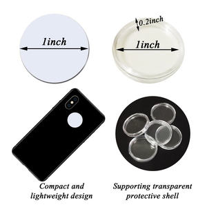 Étiquette de disque RFID en plastique de diamètre 13 mm/18 mm/20 mm/25 mm, autocollant NFC RFID, pièce ronde transparente/blanche vierge, cartes <span class=keywords><strong>Amibo</strong></span> 125 kHz CN;GUA - Product Image 2