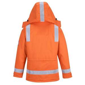 PORTWEST - FR59ORRM Veste d'hiver orange résistante au feu et antistatique-EAN 5036108186983 FLAME RESISTANT WORKWEAR - Product Image 2