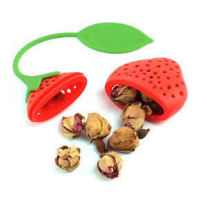 BPA libero Silicone <span class=keywords><strong>Strawberry</strong></span> <span class=keywords><strong>Tea</strong></span> Infusore - Product Image 2