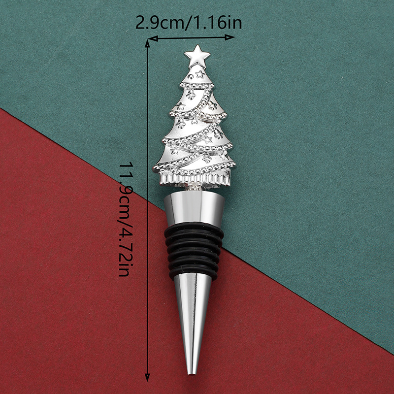 Arbre de Noël argenté