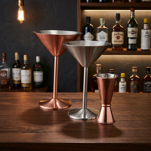 Copa de Vino Margarita Plateada de 500 ml, Más Vendida |   Copas de Vino y Cócteles Clásicas y Sostenibles de Acero Inoxidable - Product Image 3