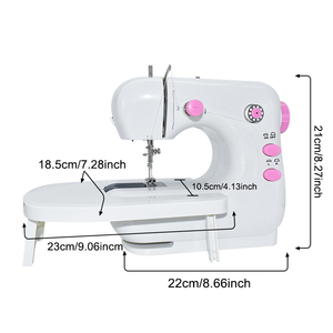 JYSM-306 mini xách tay điện máy may với hai tốc độ, đường thẳng Máy may để sử dụng nhà - Product Image 2