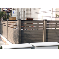 Panel de Cerca de Aluminio con Lamas para Semicontracción, Estructura Semiabierta, Divisor Metálico Personalizado con Recubrimiento en Polvo para Patio Exterior