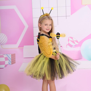 ชุดผึ้งสีเหลืองสำหรับเด็กผู้หญิง งานแสดงเต้นรำ ตัวละครนางฟ้า สำหรับเทศกาลฮาโลวีน จากโรงงานโดยตรง 100% - Product Image 5