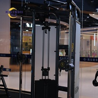 Máquina de Poleas Doble Kaishi para Gimnasio, Equipo Multifuncional de Entrenamiento de Fuerza para Todo el Cuerpo