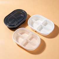 Mini boîte d'emballage thermoformée pour cupcakes, muffins, beignets, contenants à emporter pour boulangerie, en PET de qualité alimentaire, avec logo personnalisé