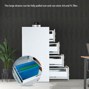 <span class=keywords><strong>2</strong></span> ngăn kéo chống cháy kim loại Tủ hồ sơ Antimagnetic lưu trữ tủ thép lửa đánh giá 4 ngăn kéo bên Tủ hồ sơ - Product Image 4