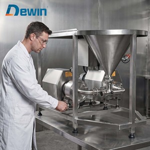Sistema Mezclador en Línea de Alta Eficiencia con Bomba de Cizalla de Acero Inoxidable de Grado Alimenticio DEYI - Product Image 1