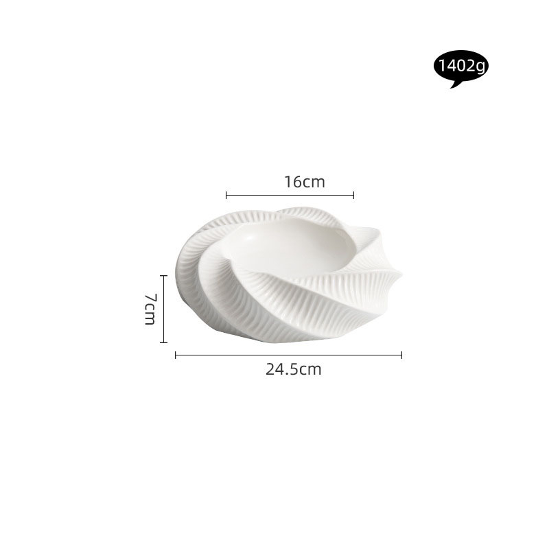 Blanc 10,5 pouces de haut