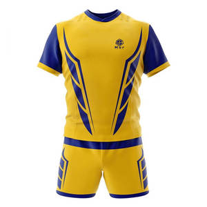 Conjuntos de uniformes de rugby para adultos de primera calidad, ropa deportiva de poliéster 100% más vendidos - Product Image 1