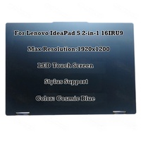 Écran tactile LCD complet avec charnière de remplacement pour ordinateur portable 16'' Lenovo IdeaPad 5 2-en-1 16IRU9 83DU Series