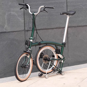 Bicicleta Plegable VOMO de 16 Pulgadas, 9 Velocidades, para Adultos, Uso Urbano, BMX, para Hombre y Mujer, Triple Plegado - Product Image 2