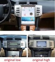 12,1 Zoll Android Radio Auto-Stereosystem Multimedia-System für Toyota Reiz Mark X 2005-2009 Tesla-Style Auto-DVD-Navigationssystem