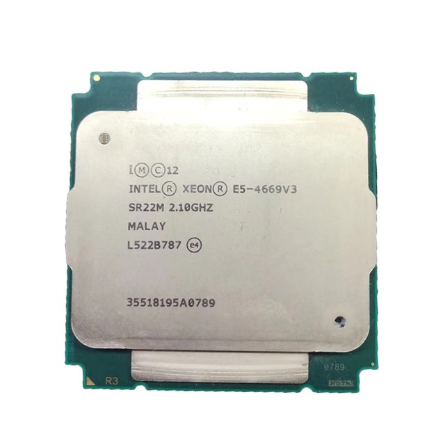 Intel Xeon E5-4669v3 Kit 2.90GHz 2.10 Frequency Cpu Processor Price New Server Cpu for