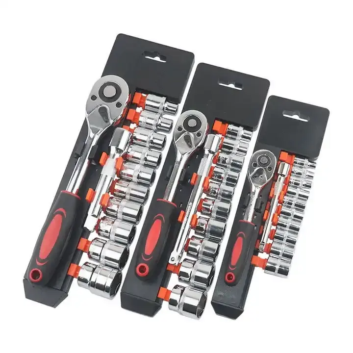 1/2 1/4 3/8 Ratchet Socket Wrench Set Adjustable Allen tooljoy Automotive Hand Tools For Car