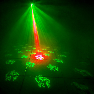 Animación LED Rayo láser Luces de escenario Verde Rojo Vacaciones festivas Navidad Fiesta de discoteca Iluminación Regalo sorpresa - Product Image 5