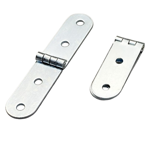 Dài trắng kẽm Thông tư eo bản lề kết nối Bảng lật phẳng mở bản lề tròn bít tết bản lề phòng tập thể dục gấp bảng phần cứng - Product Image 1