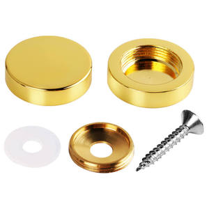 <span class=keywords><strong>Vis</strong></span> décoratives en laiton contemporaines pour miroirs de cuisine et salle à manger, 12mm 14mm 16mm 18mm 19mm 21mm 25mm, avec capuchon publicitaire à tête plate - Product Image 5