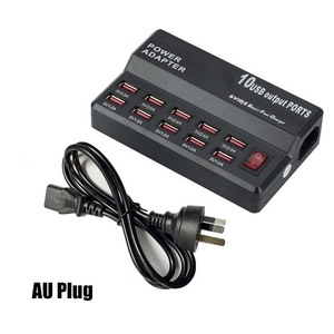 Multi 10 puertos 12A 60W cargador rápido USB estación de <span class=keywords><strong>carga</strong></span> <span class=keywords><strong>rápida</strong></span> para <span class=keywords><strong>Samsung</strong></span> teléfono móvil tableta adaptador de <span class=keywords><strong>carga</strong></span> <span class=keywords><strong>rápida</strong></span> - Product Image 6