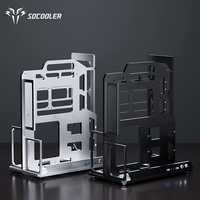Socooler SOC-AE E-ATX DIY Gaming Computer Case Nouvelle Tendance RTX 5070 Ti Compatible Aviation Aluminium PC Gaming Rack Type