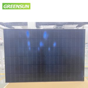Greensun Panneau Solaire 450 Watts Type N Topcon 450 W 460W 470W Panneaux Solaires Résidentiels Bificiels <span class=keywords><strong>460Wp</strong></span> Tout Noir - Product Image 3