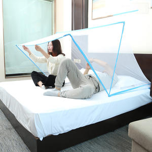 Москитная сетка для студенческого общежития, складная, без установки, без основания, портативная, для односпальной и двуспальной кровати, со скидкой - Product Image 3