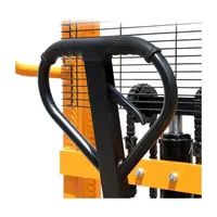 Chariot élévateur manuel mobile pour entrepôt industriel, capacité de 1 tonne, pour la manutention de matériaux en intérieur