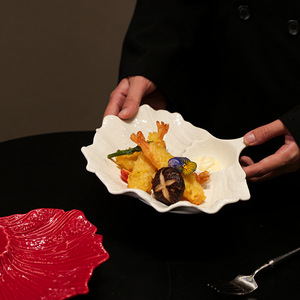 Assiette de <span class=keywords><strong>service</strong></span> de luxe Lelyi en porcelaine écologique, forme originale, directement de l'usine, pour restaurant/cuisine privée - Idéale pour les raviolis et les pâtes - Product Image 6