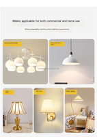 Ampoule LED transparente 16W à économie d'énergie scintillement 6500K/4000K/3000K tricolores E27 Type de base SMD lumière LED Foco ampoule de maïs