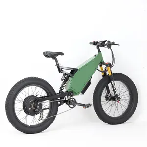Ithalatçı elektrikli bisiklet tandem elektrikli şehir bisiklet elektrikli arazi aracı elektrikli elektrikli tekerlek bisiklet 48v 3000w