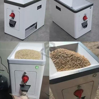 Mini fraiseuse de riz brun domestique décortiqueuse et décortiqueuse de riz avec composant moteur central