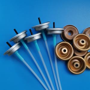 Válvula dosificadora <span class=keywords><strong>de</strong></span> aerosol con vástago negro, Hign, 300mcl - Product Image 1