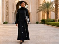 Abaya en tissu polyester et élasthanne YSYL, vêtement islamique modeste à nœud imprimé 3D, couleur et motif ODM/OEM pour la prière quotidienne