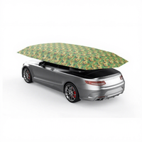 Pare-soleil intelligent pour voiture télécommandée, housse de protection anti-poussière, modes semi-automatique, entièrement automatique et solaire